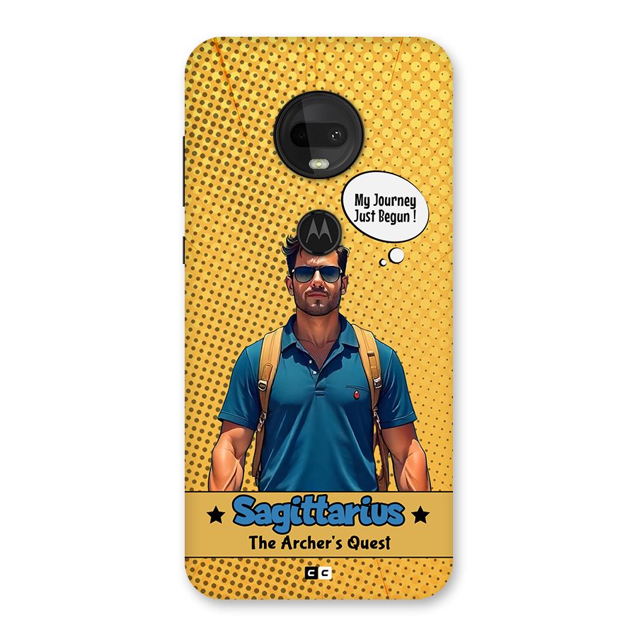 Sagittarius Quest Back Case for Moto G7