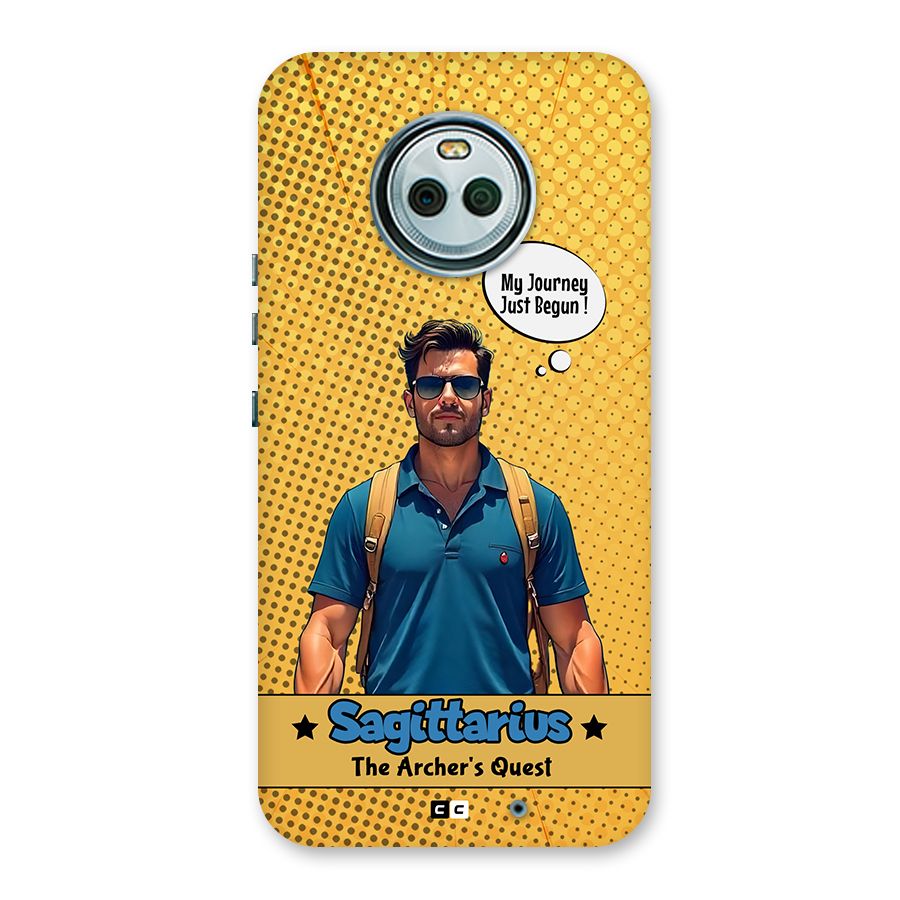 Sagittarius Quest Back Case for Moto X4