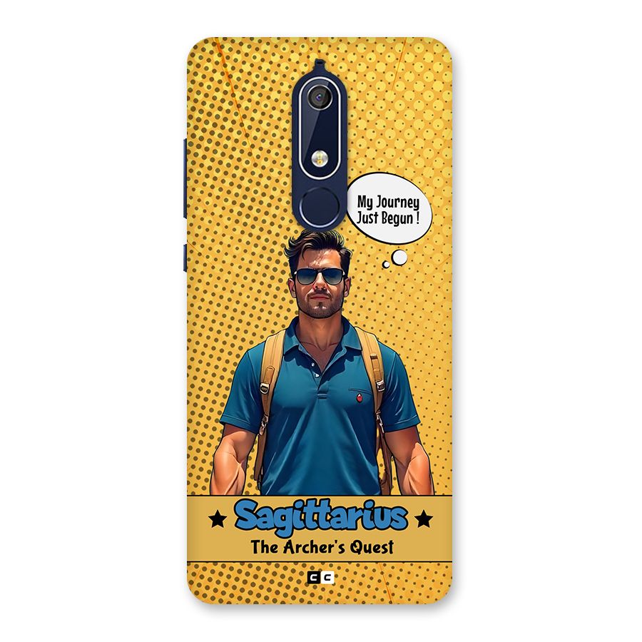 Sagittarius Quest Back Case for Nokia 5.1