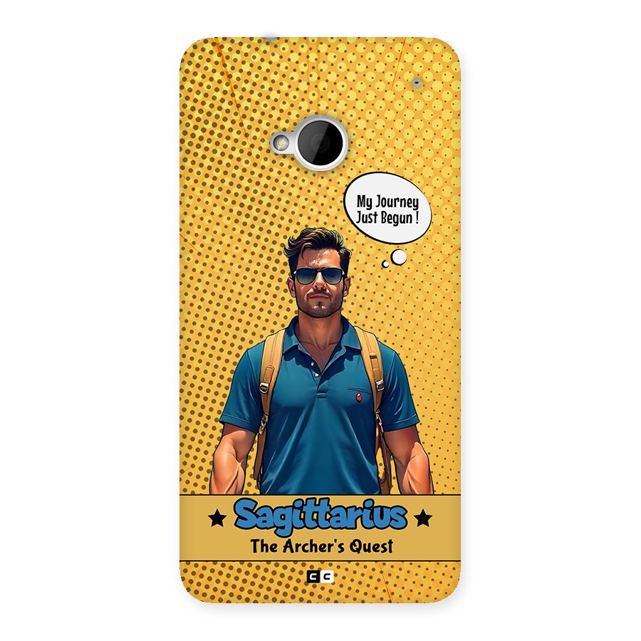 Sagittarius Quest Back Case for One M7 (Single Sim)