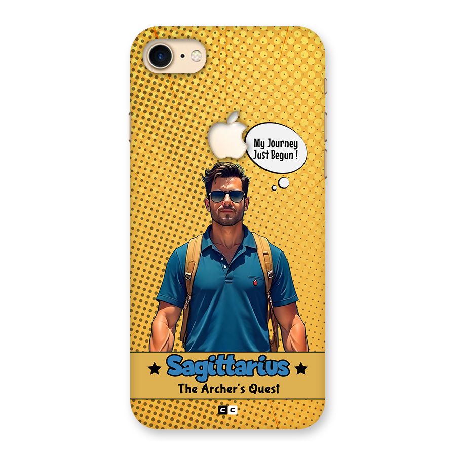 Sagittarius Quest Back Case for iPhone 7 Apple Cut