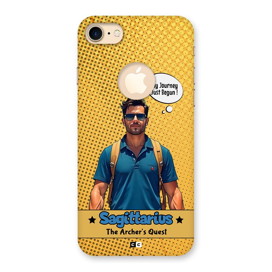 Sagittarius Quest Back Case for iPhone 7 Logo Cut