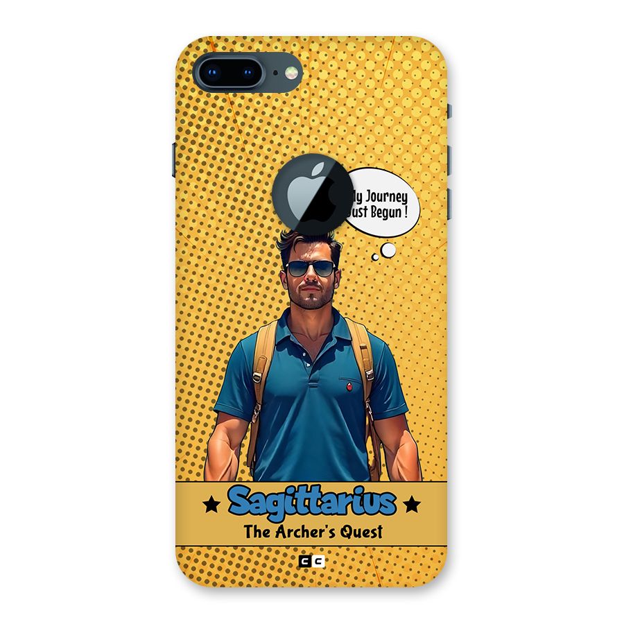 Sagittarius Quest Back Case for iPhone 7 Plus Logo Cut