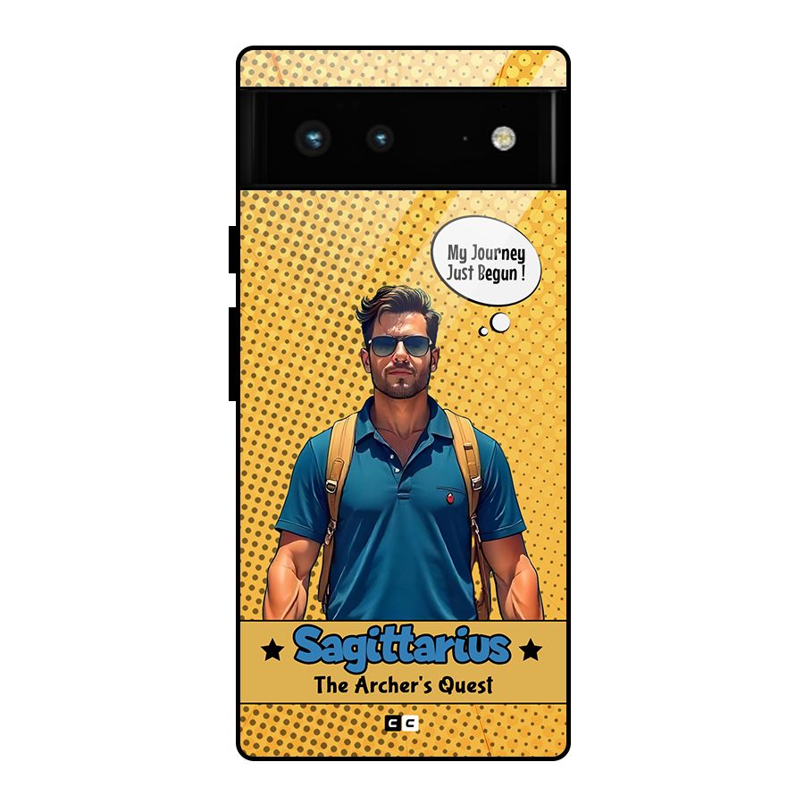 Sagittarius Quest Glass Back Case for Google Pixel 6