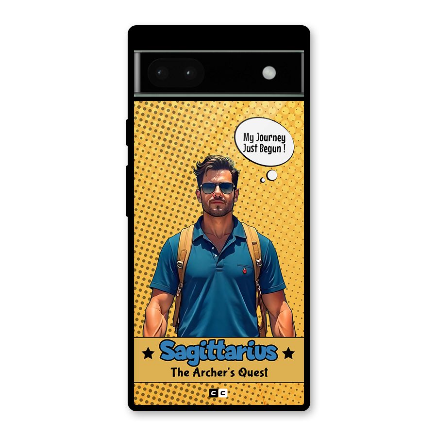 Sagittarius Quest Glass Back Case for Google Pixel 6a