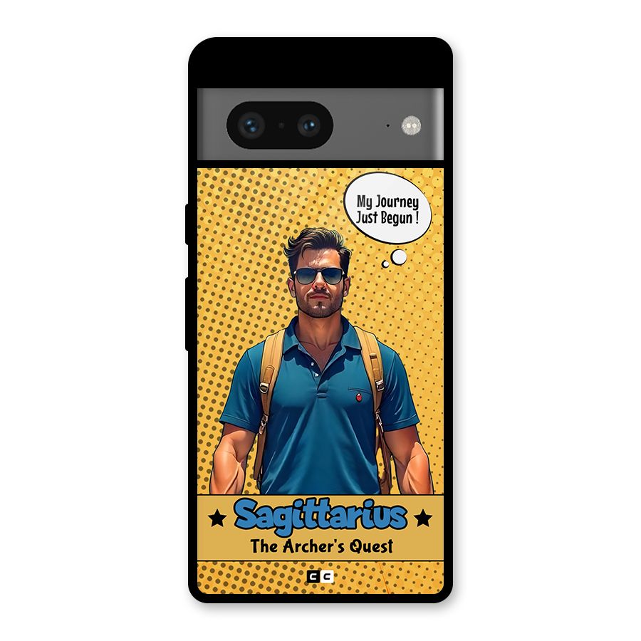 Sagittarius Quest Glass Back Case for Google Pixel 7