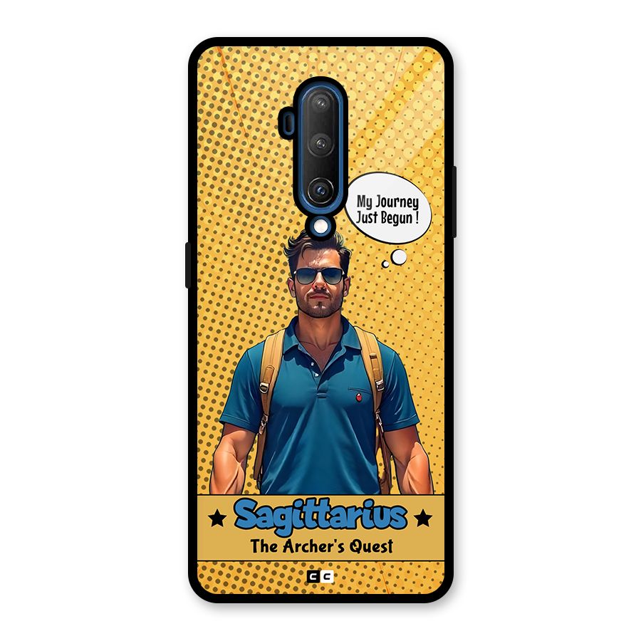 Sagittarius Quest Glass Back Case for OnePlus 7T Pro