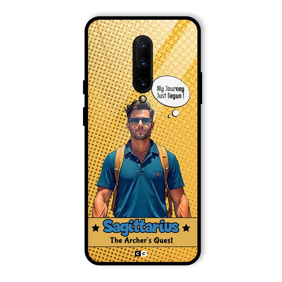 Sagittarius Quest Glass Back Case for OnePlus 7 Pro