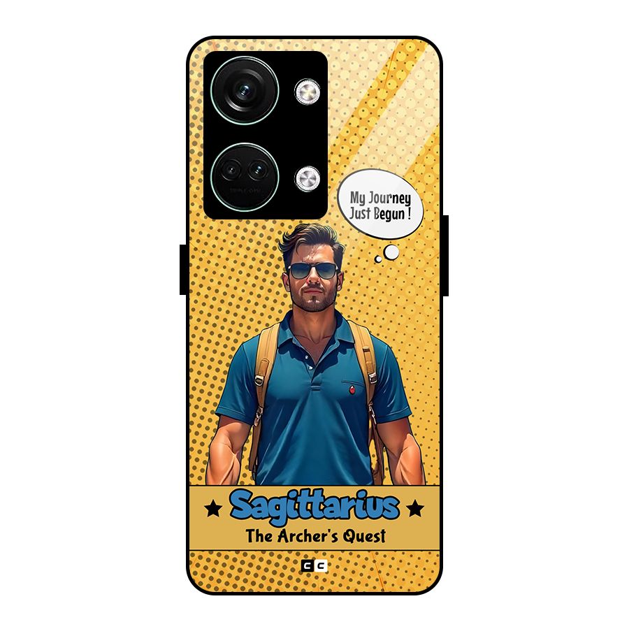 Sagittarius Quest Glass Back Case for Oneplus Nord 3
