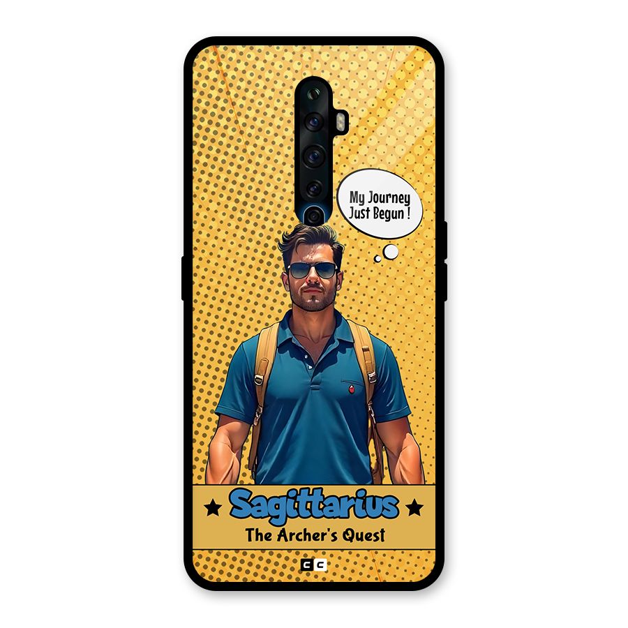 Sagittarius Quest Glass Back Case for Oppo Reno2 Z
