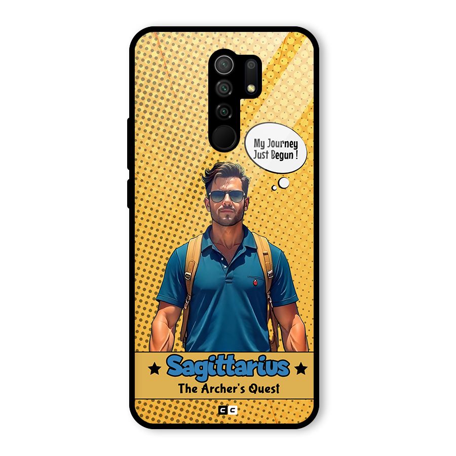 Sagittarius Quest Glass Back Case for Poco M2