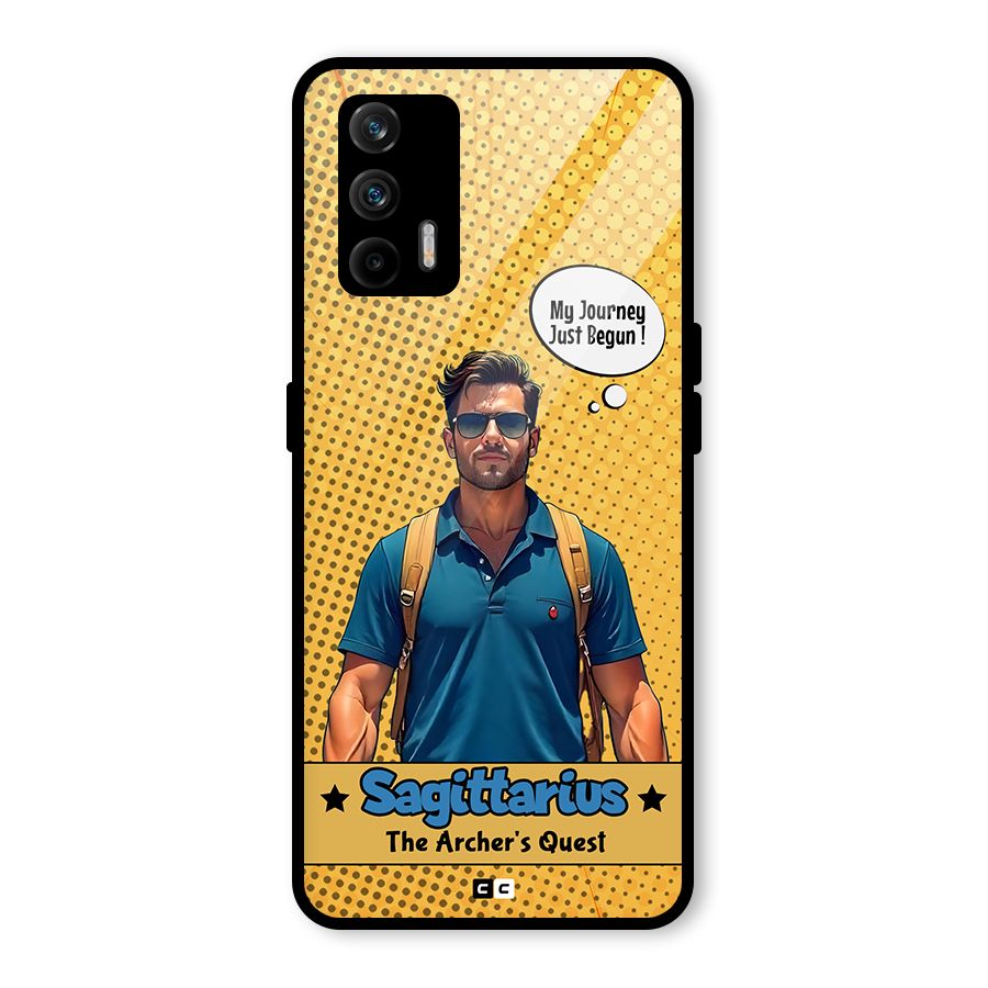 Sagittarius Quest Glass Back Case for Realme GT 5G