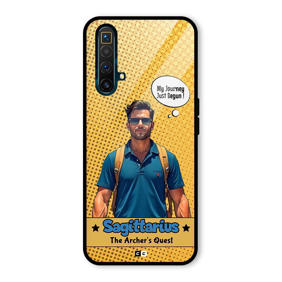 Sagittarius Quest Glass Back Case for Realme X3