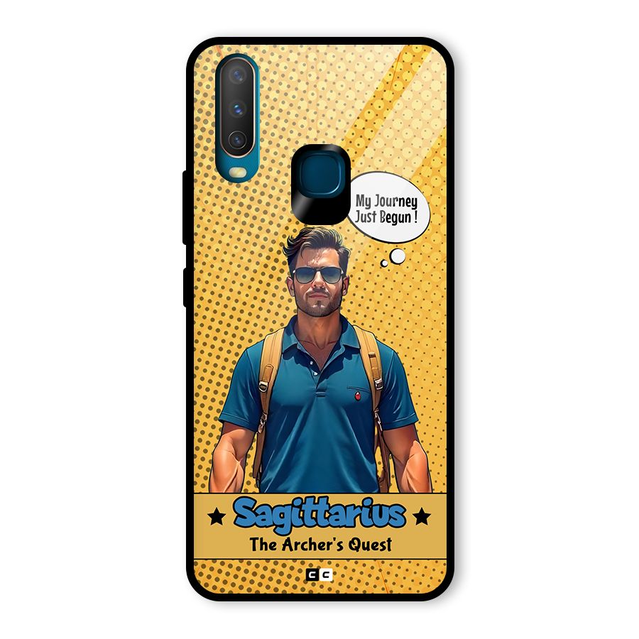 Sagittarius Quest Glass Back Case for Vivo U10