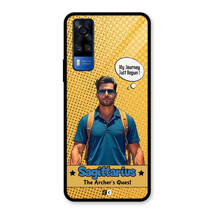 Sagittarius Quest Glass Back Case for Vivo Y51A