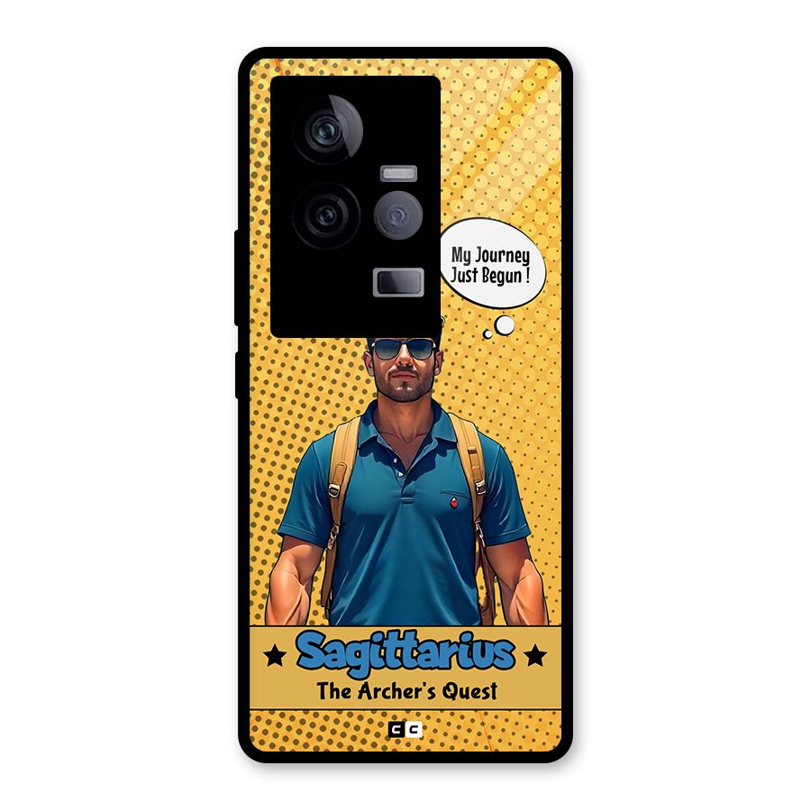 Sagittarius Quest Glass Back Case for Vivo iQOO 11 5G