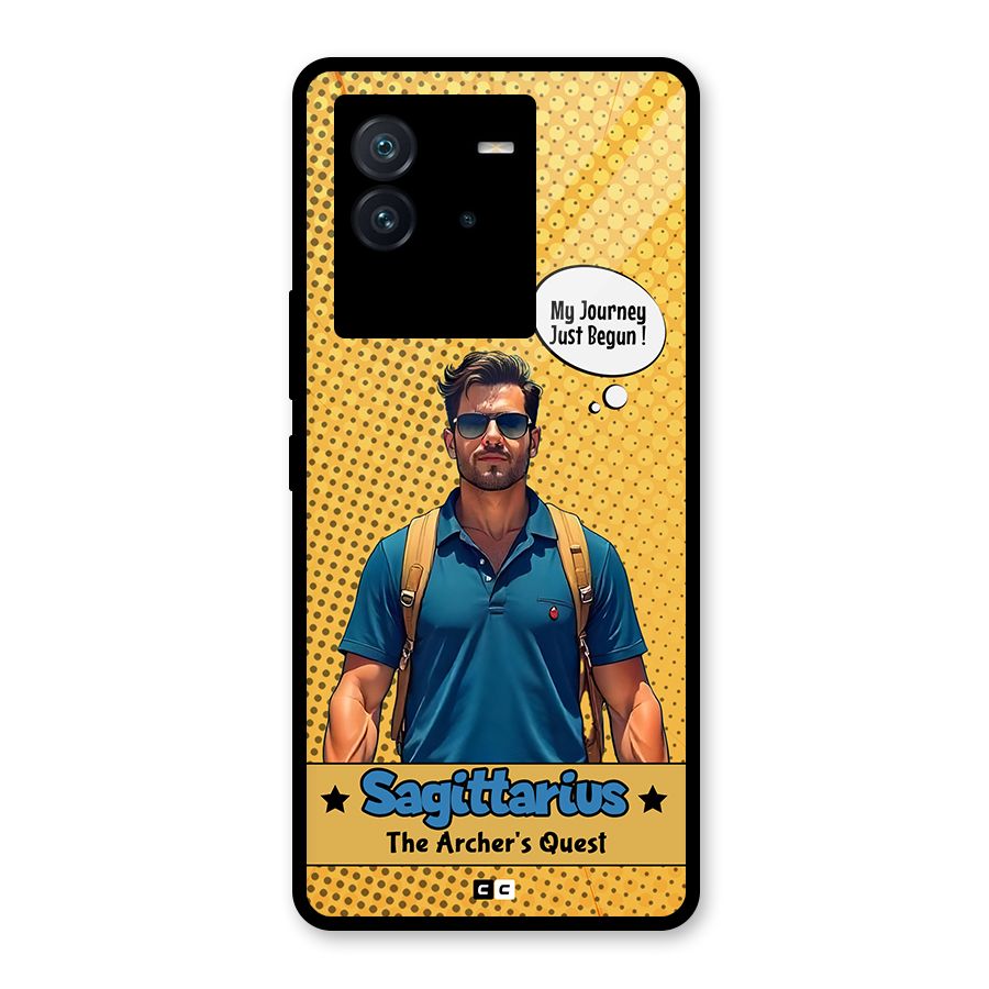 Sagittarius Quest Glass Back Case for Vivo iQOO Neo 6 5G
