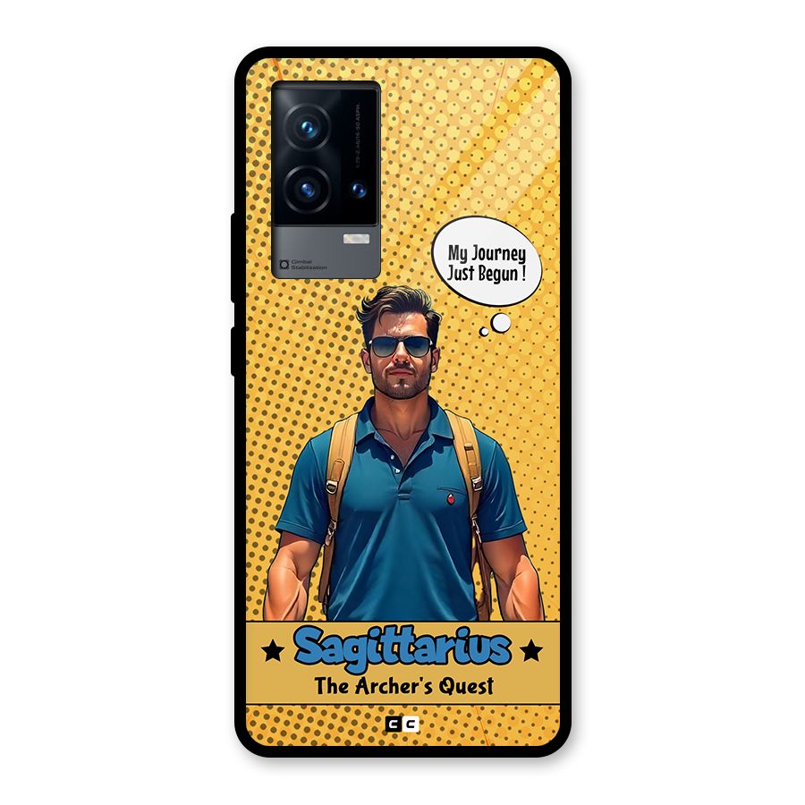Sagittarius Quest Glass Back Case for iQOO 9 5G