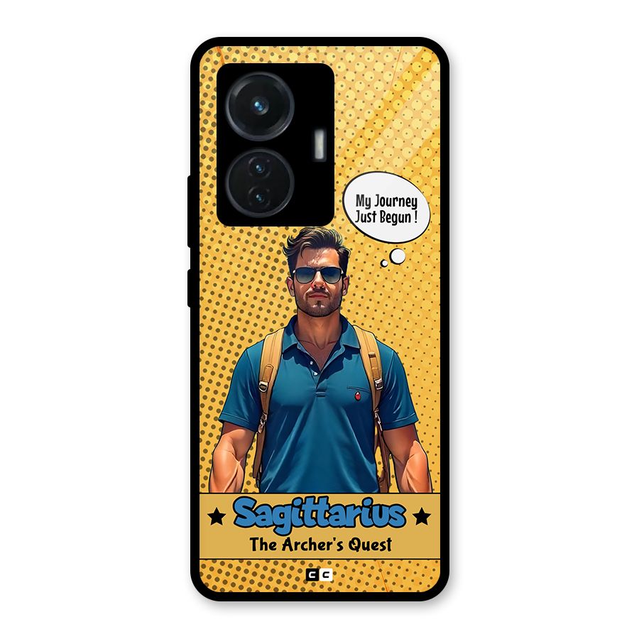 Sagittarius Quest Glass Back Case for iQOO Z6 44W
