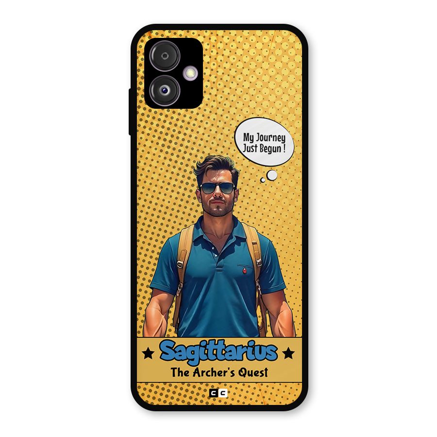 Sagittarius Quest Metal Back Case for Galaxy F14