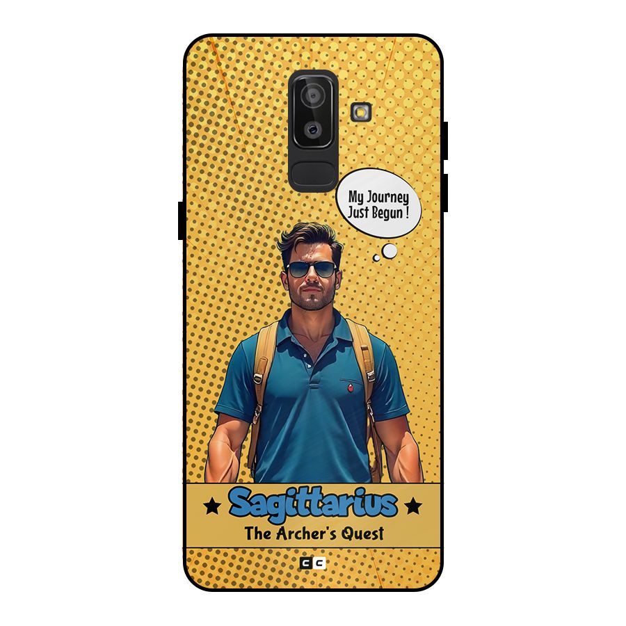 Sagittarius Quest Metal Back Case for Galaxy J8