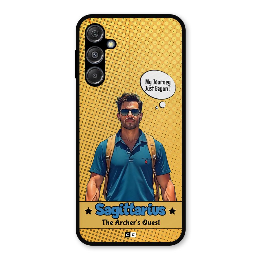 Sagittarius Quest Metal Back Case for Galaxy M34 5G
