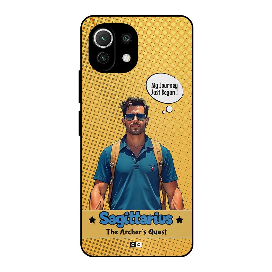 Sagittarius Quest Metal Back Case for Mi 11 Lite NE 5G