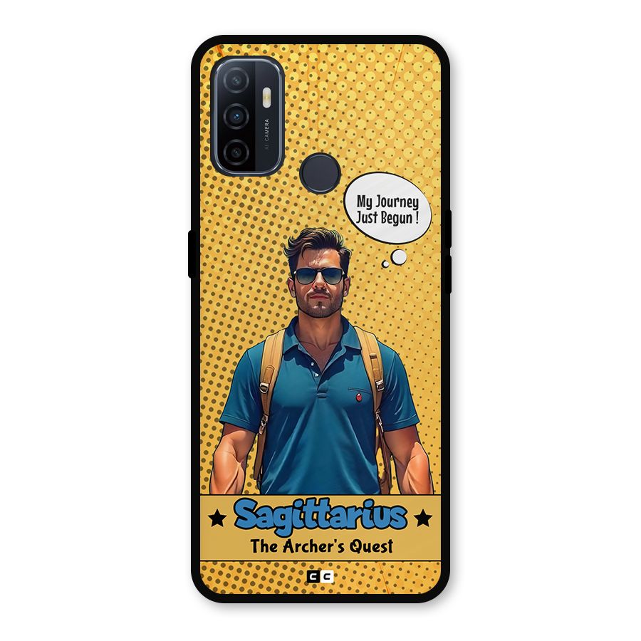 Sagittarius Quest Metal Back Case for Oppo A53