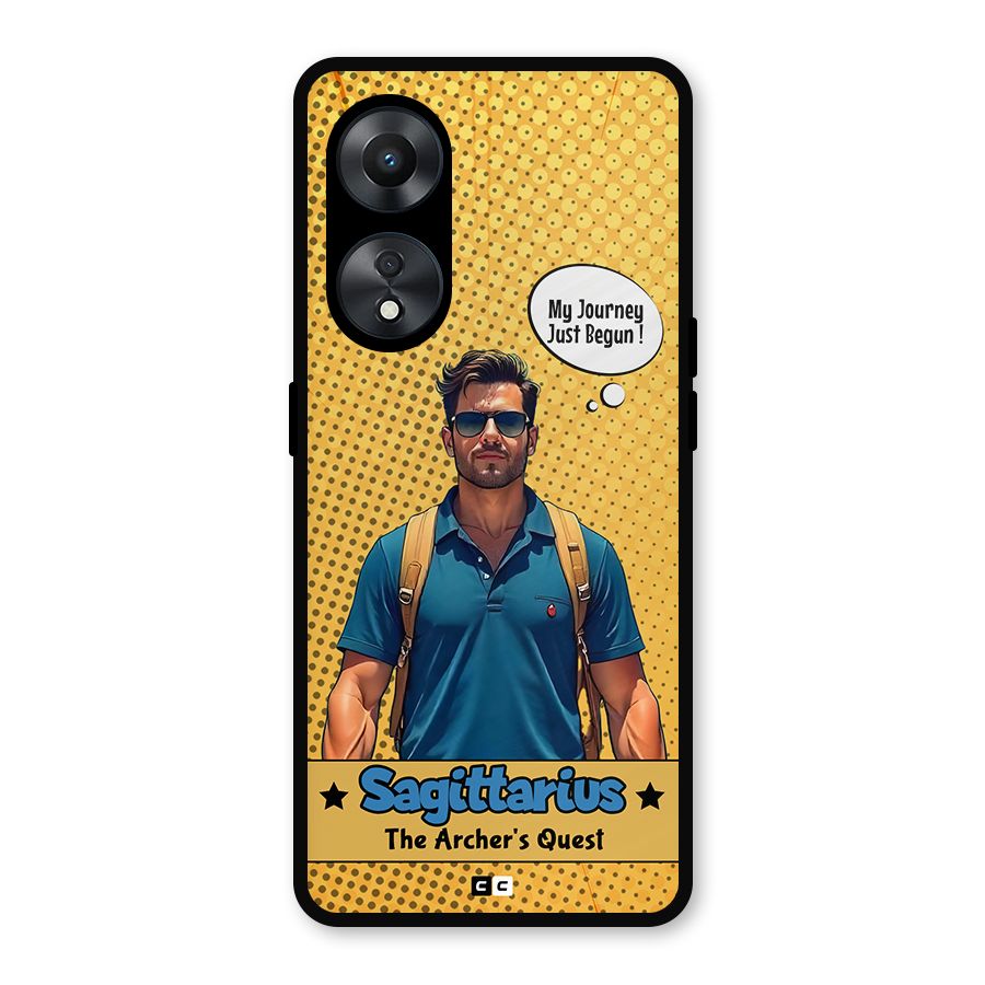 Sagittarius Quest Metal Back Case for Oppo A78