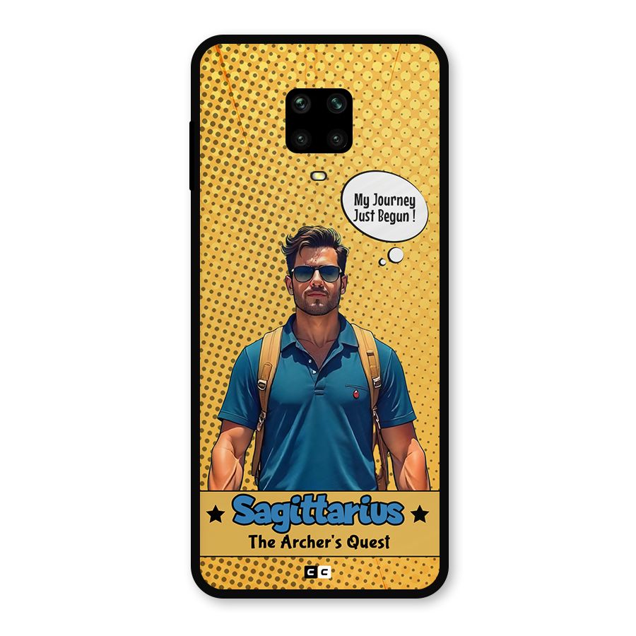 Sagittarius Quest Metal Back Case for Poco M2 Pro