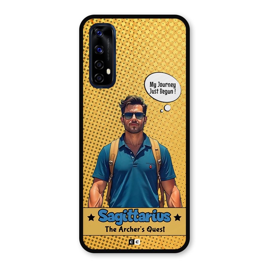 Sagittarius Quest Metal Back Case for Realme 7