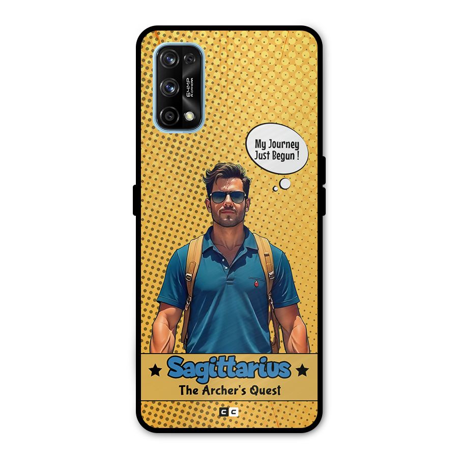 Sagittarius Quest Metal Back Case for Realme 7 Pro