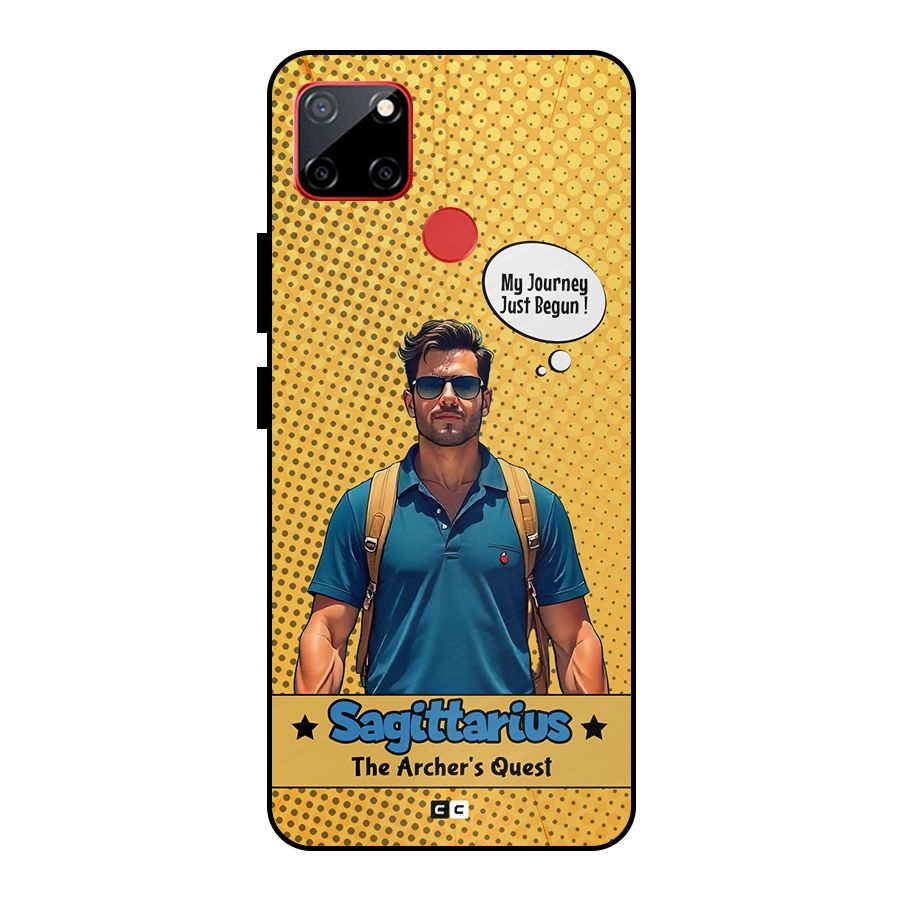 Sagittarius Quest Metal Back Case for Realme C12