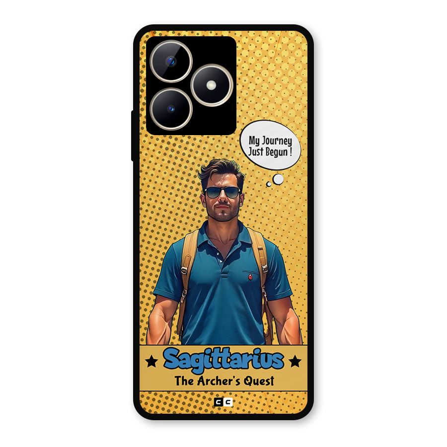 Sagittarius Quest Metal Back Case for Realme C53