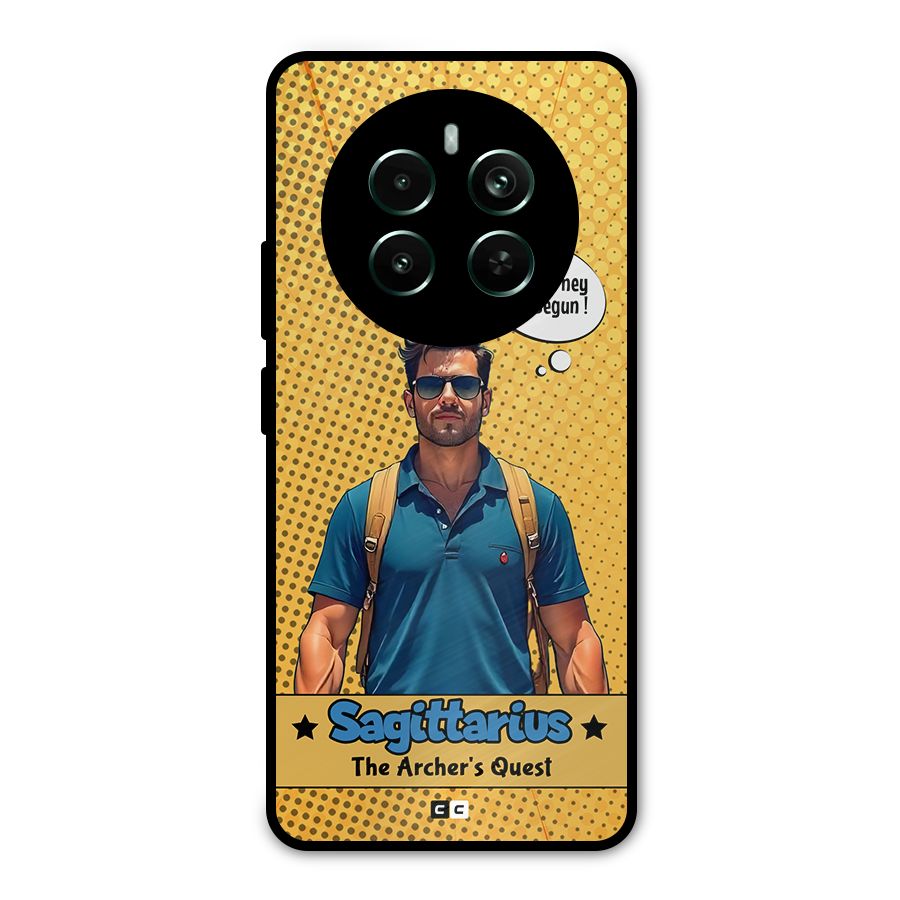 Sagittarius Quest Metal Back Case for Realme Narzo 70 Pro