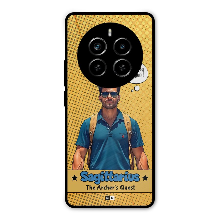 Sagittarius Quest Metal Back Case for Realme P1 Pro