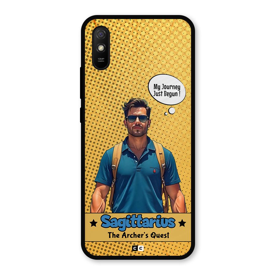 Sagittarius Quest Metal Back Case for Redmi 9i