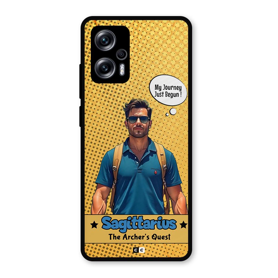Sagittarius Quest Metal Back Case for Redmi K50i
