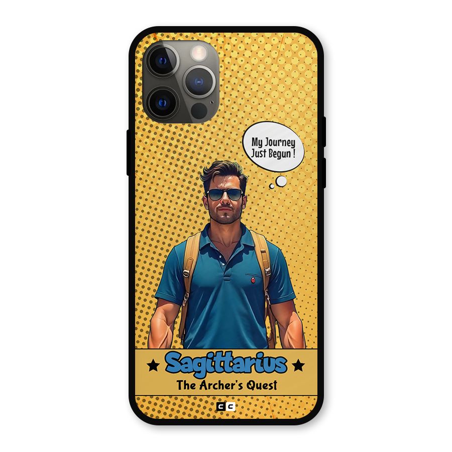 Sagittarius Quest Metal Back Case for iPhone 12 Pro