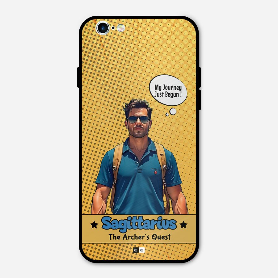 Sagittarius Quest Metal Back Case for iPhone 6 6s