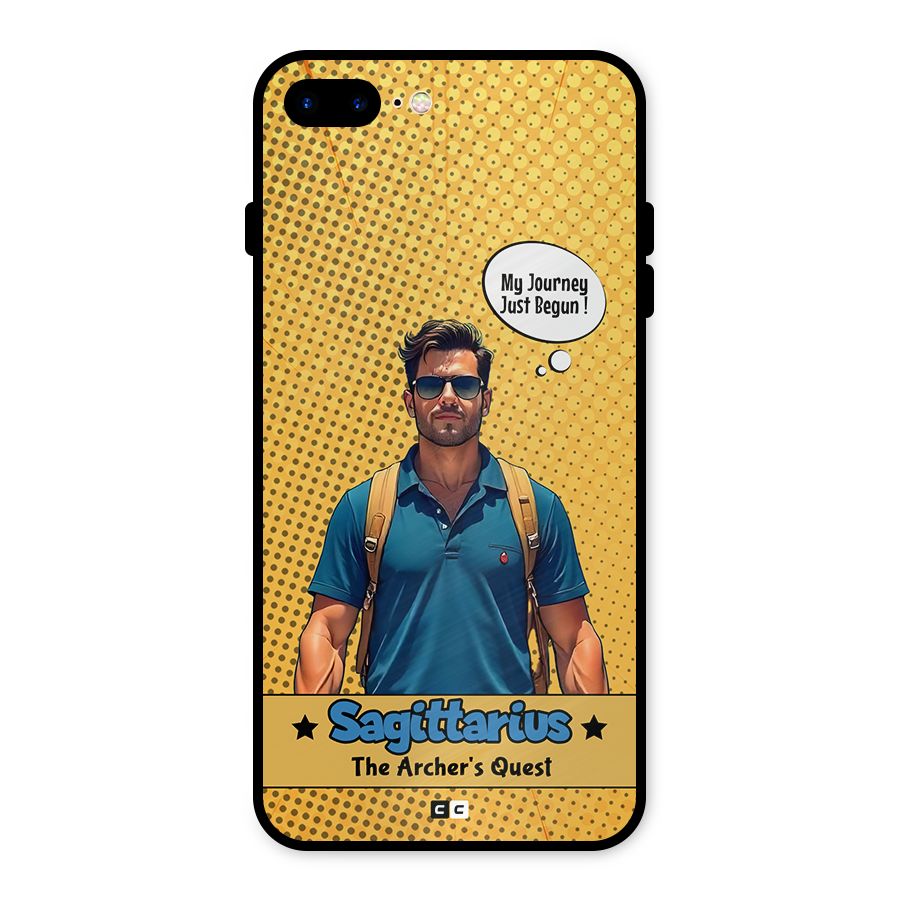 Sagittarius Quest Metal Back Case for iPhone 8 Plus