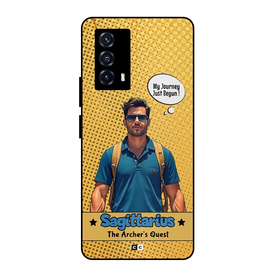 Sagittarius Quest Metal Back Case for iQOO Z5