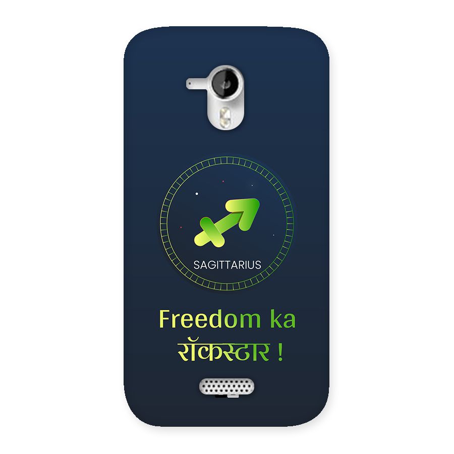 Sagittarius Rockstar Back Case for Canvas HD A116