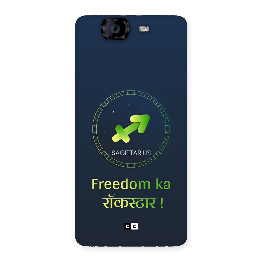 Sagittarius Rockstar Back Case for Canvas Knight A350