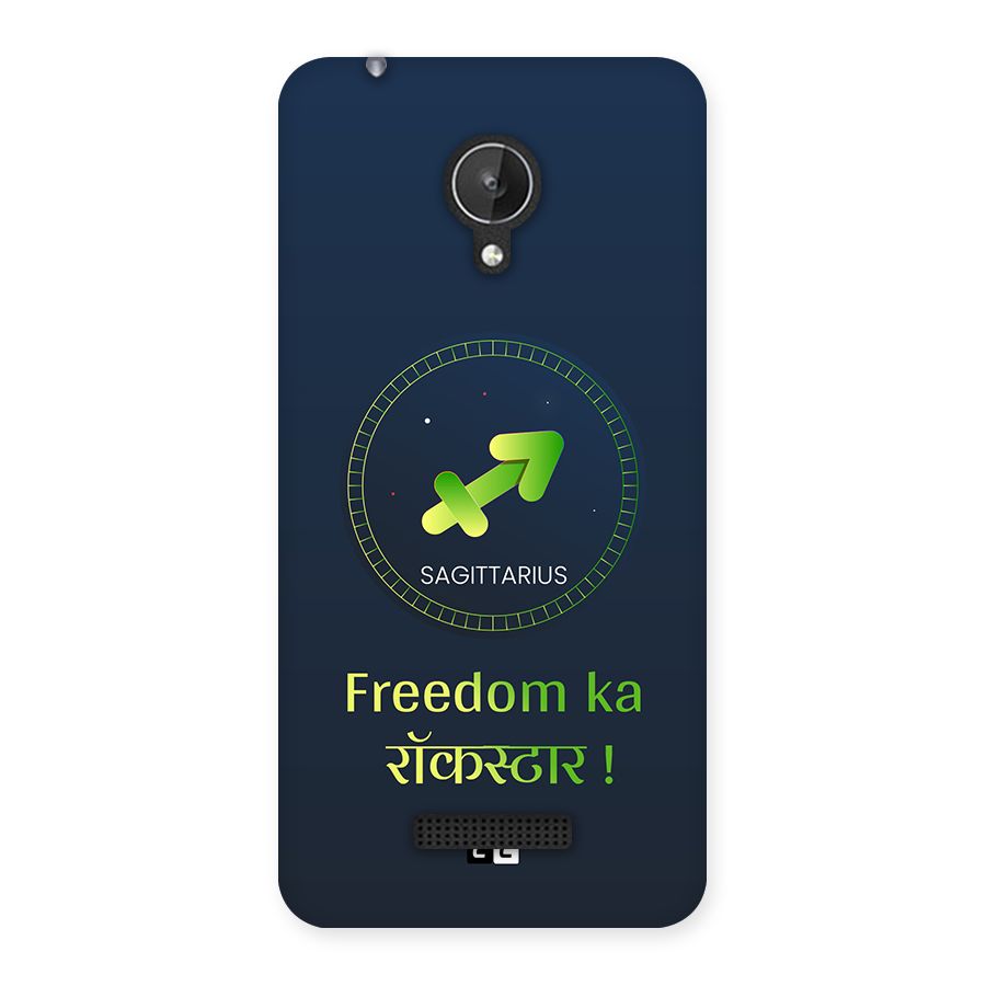 Sagittarius Rockstar Back Case for Canvas Spark Q380