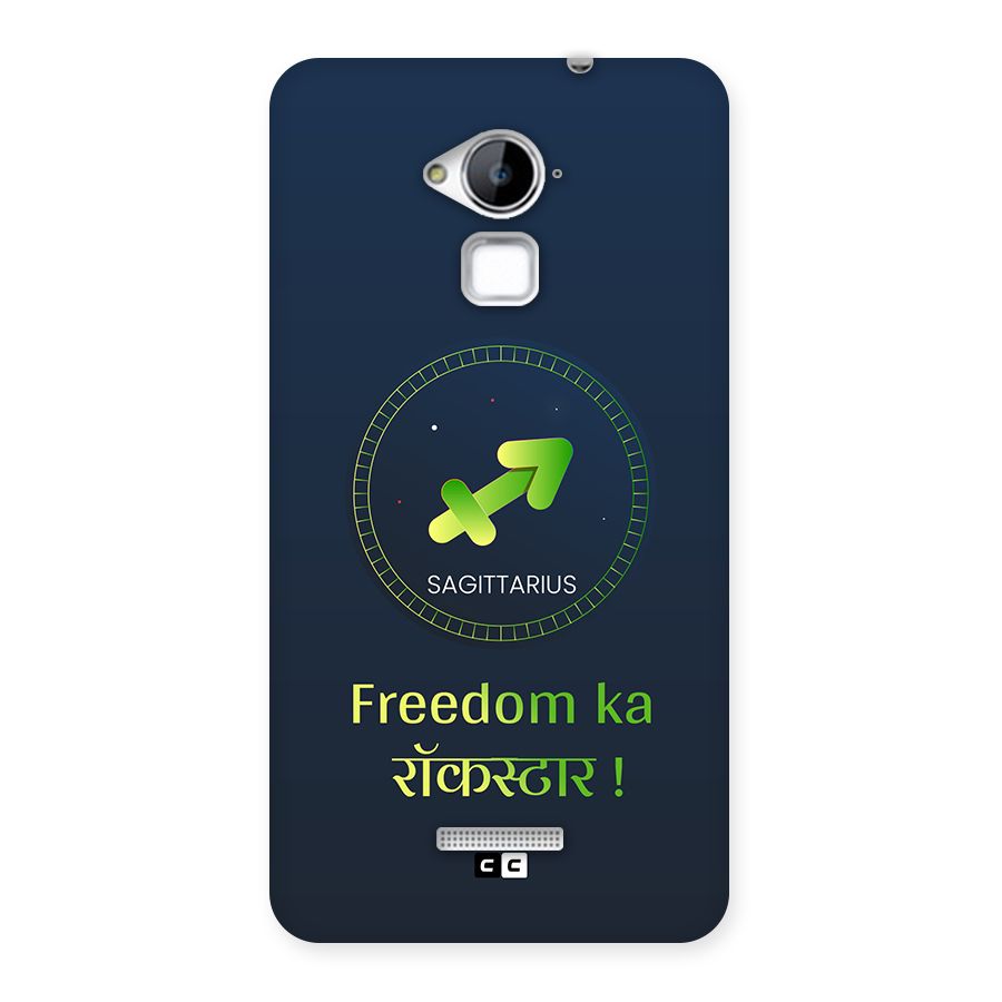 Sagittarius Rockstar Back Case for Coolpad Note 3