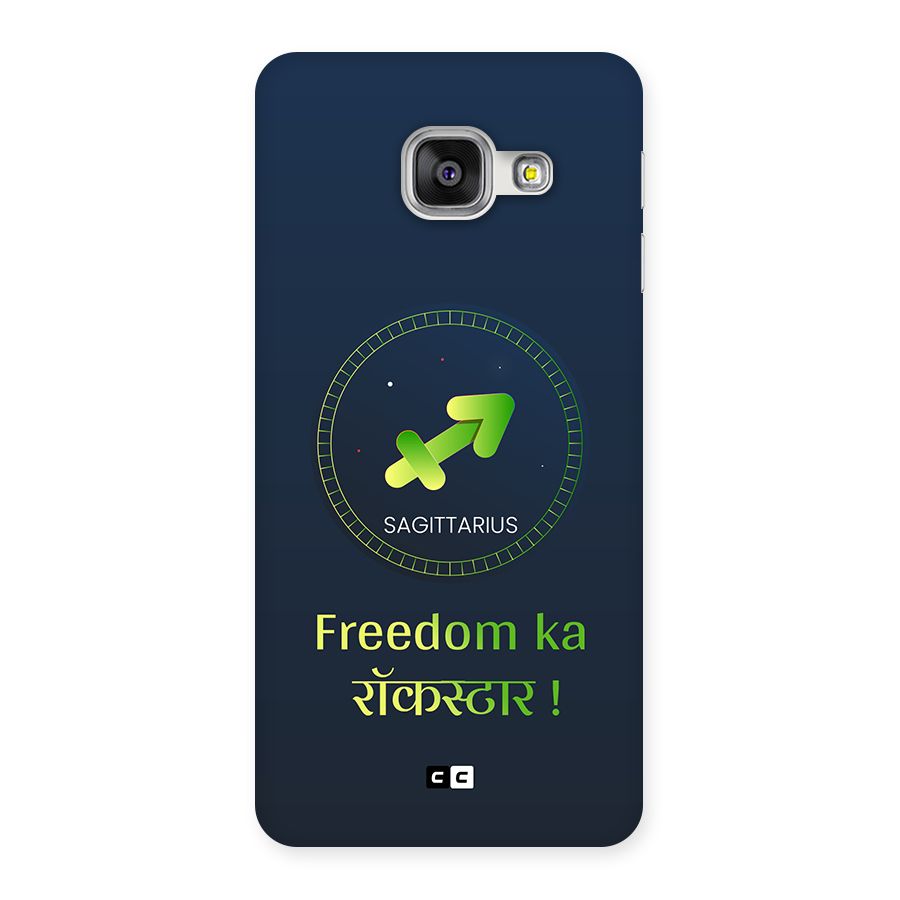 Sagittarius Rockstar Back Case for Galaxy A3 (2016)