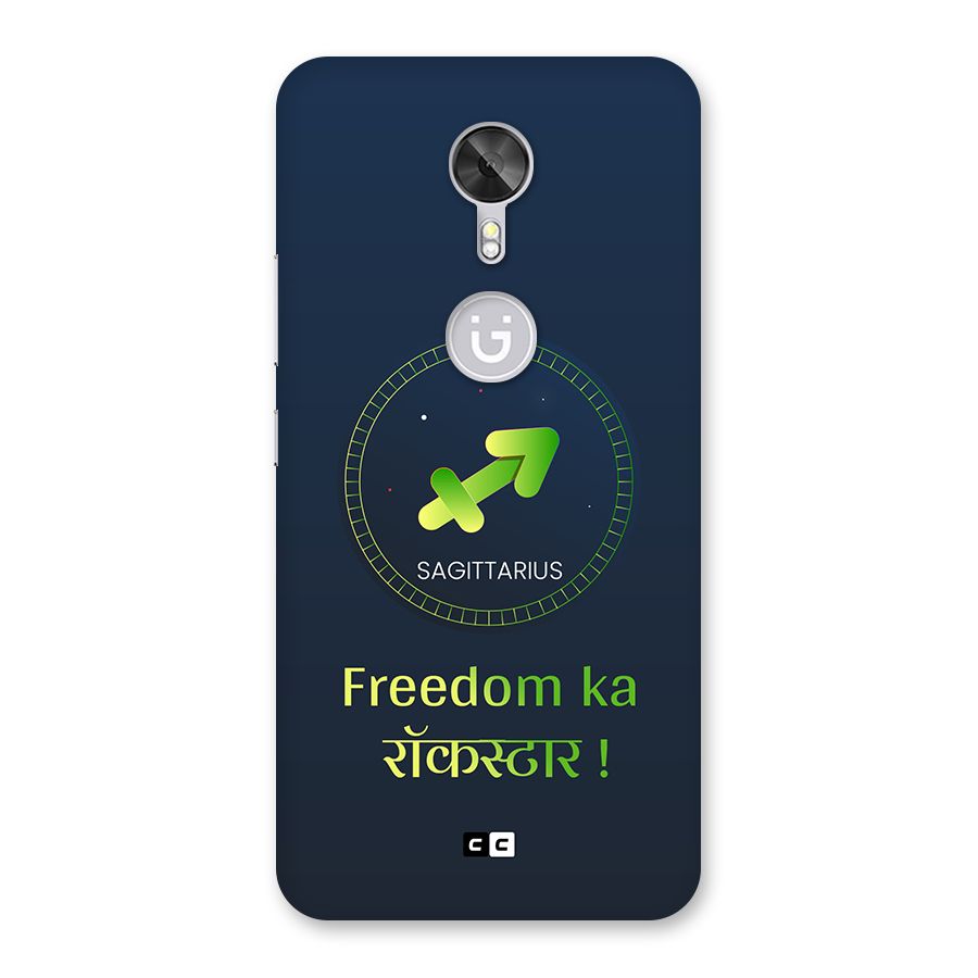 Sagittarius Rockstar Back Case for Gionee A1