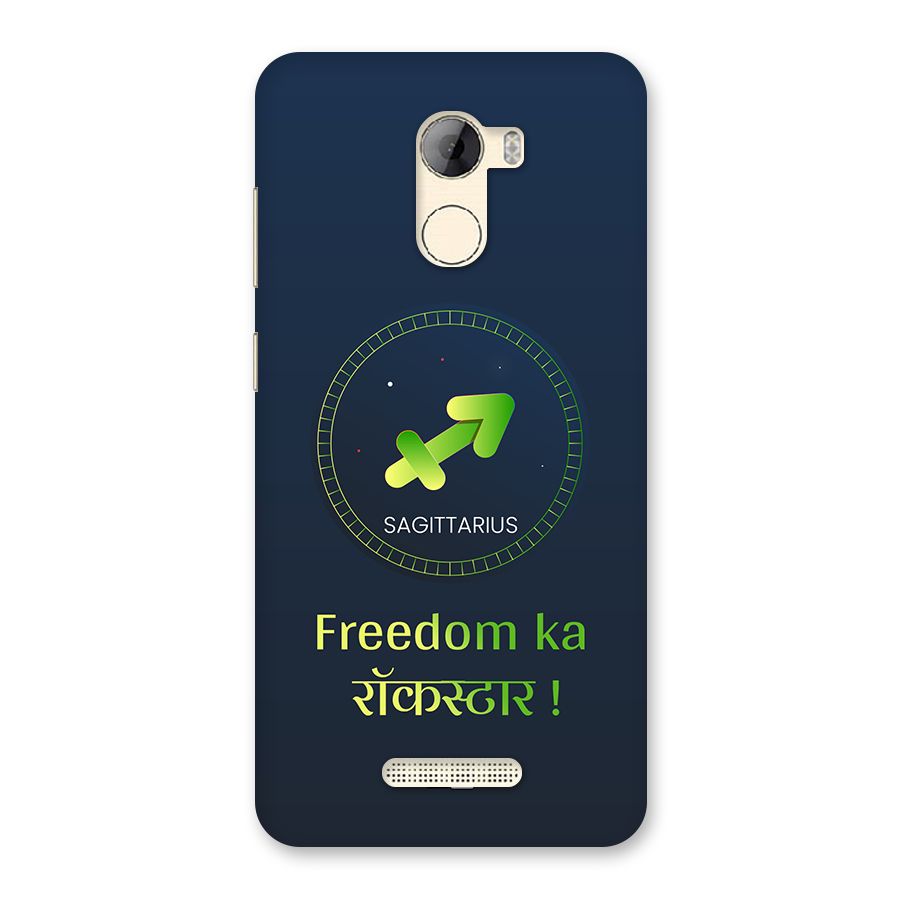 Sagittarius Rockstar Back Case for Gionee A1 LIte