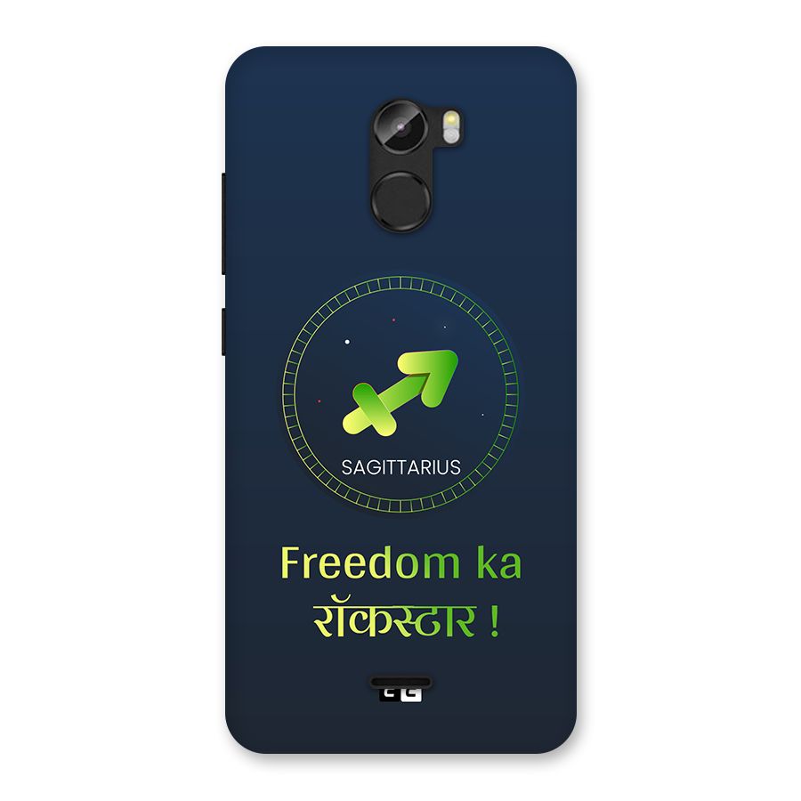 Sagittarius Rockstar Back Case for Gionee X1